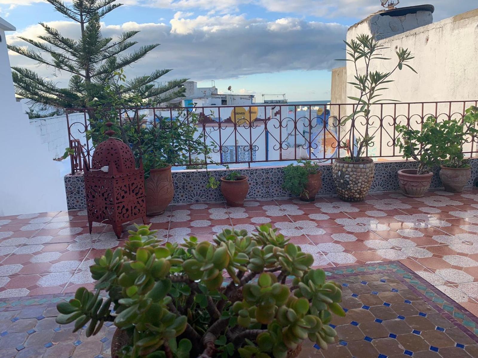 HATHOR ,Casa marroquí con dos terrazas en la Medina antigua , ideal parejas!! Arzila Exterior foto