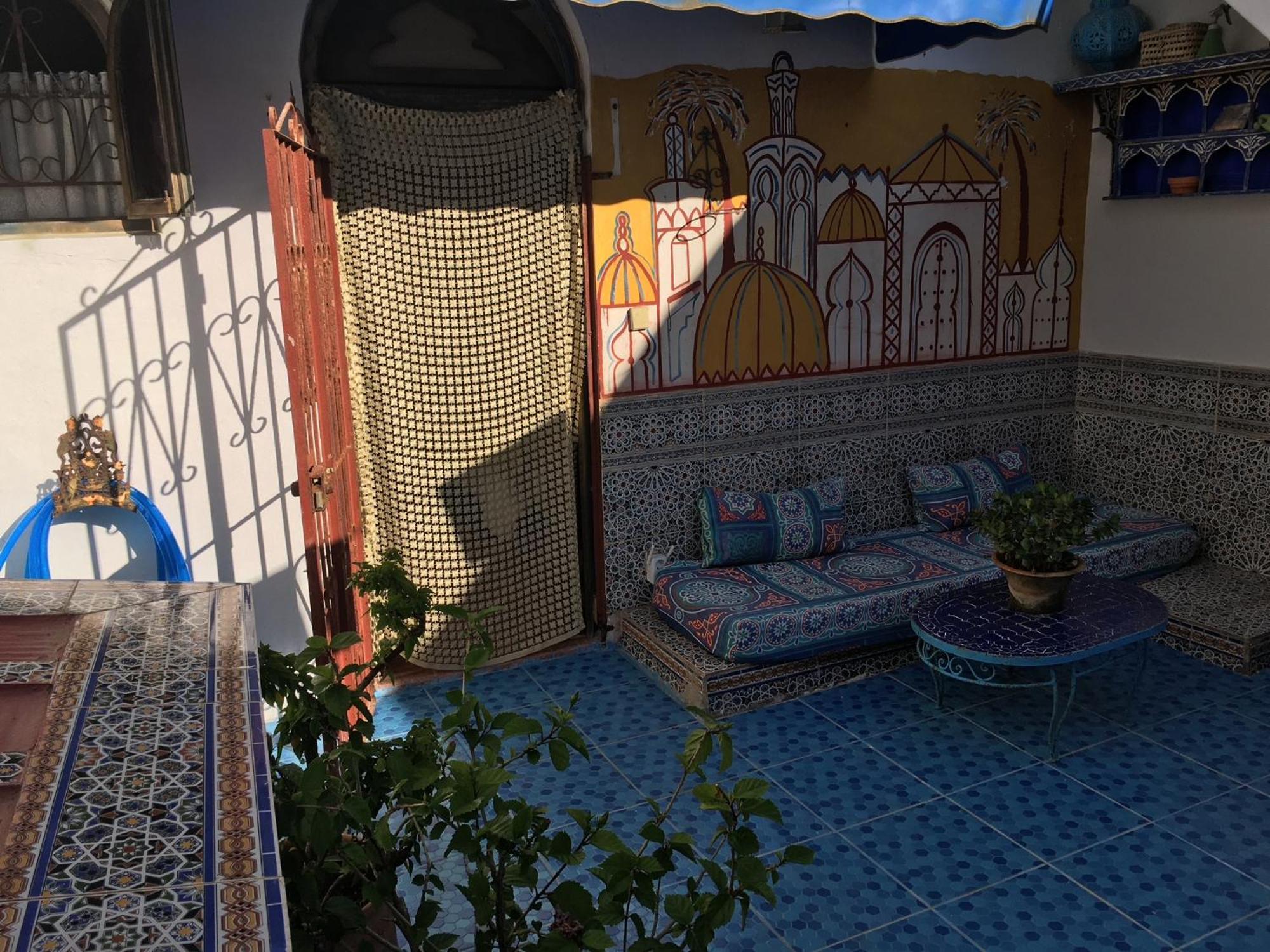 HATHOR ,Casa marroquí con dos terrazas en la Medina antigua , ideal parejas!! Arzila Exterior foto